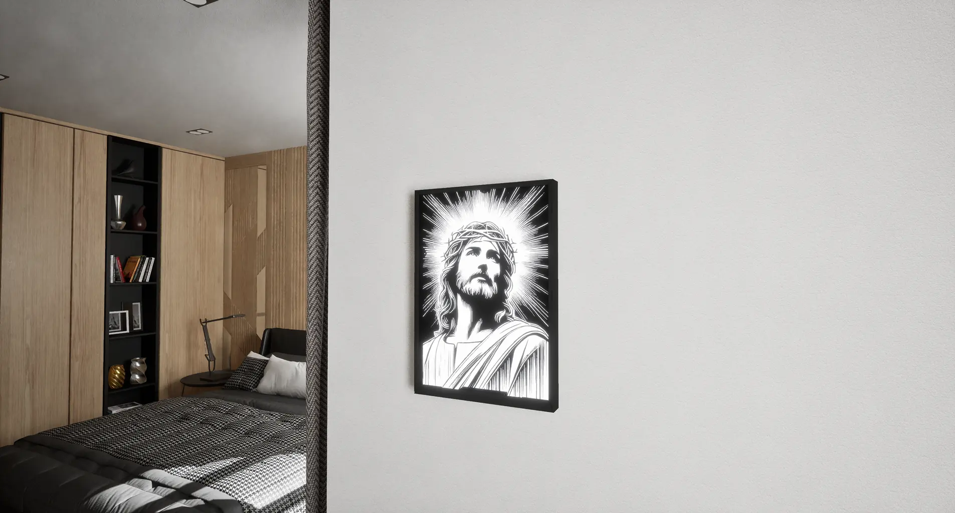 Quadro Iluminado: Paixão de Cristo miniatura 8