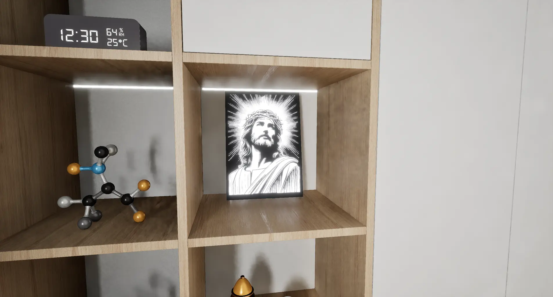 Quadro Iluminado: Paixão de Cristo miniatura 6