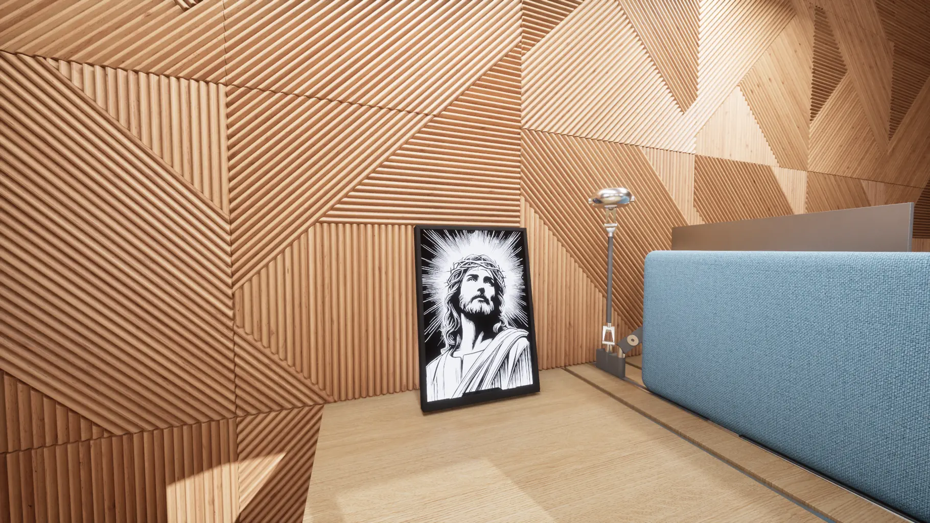 Quadro Iluminado: Paixão de Cristo miniatura 4