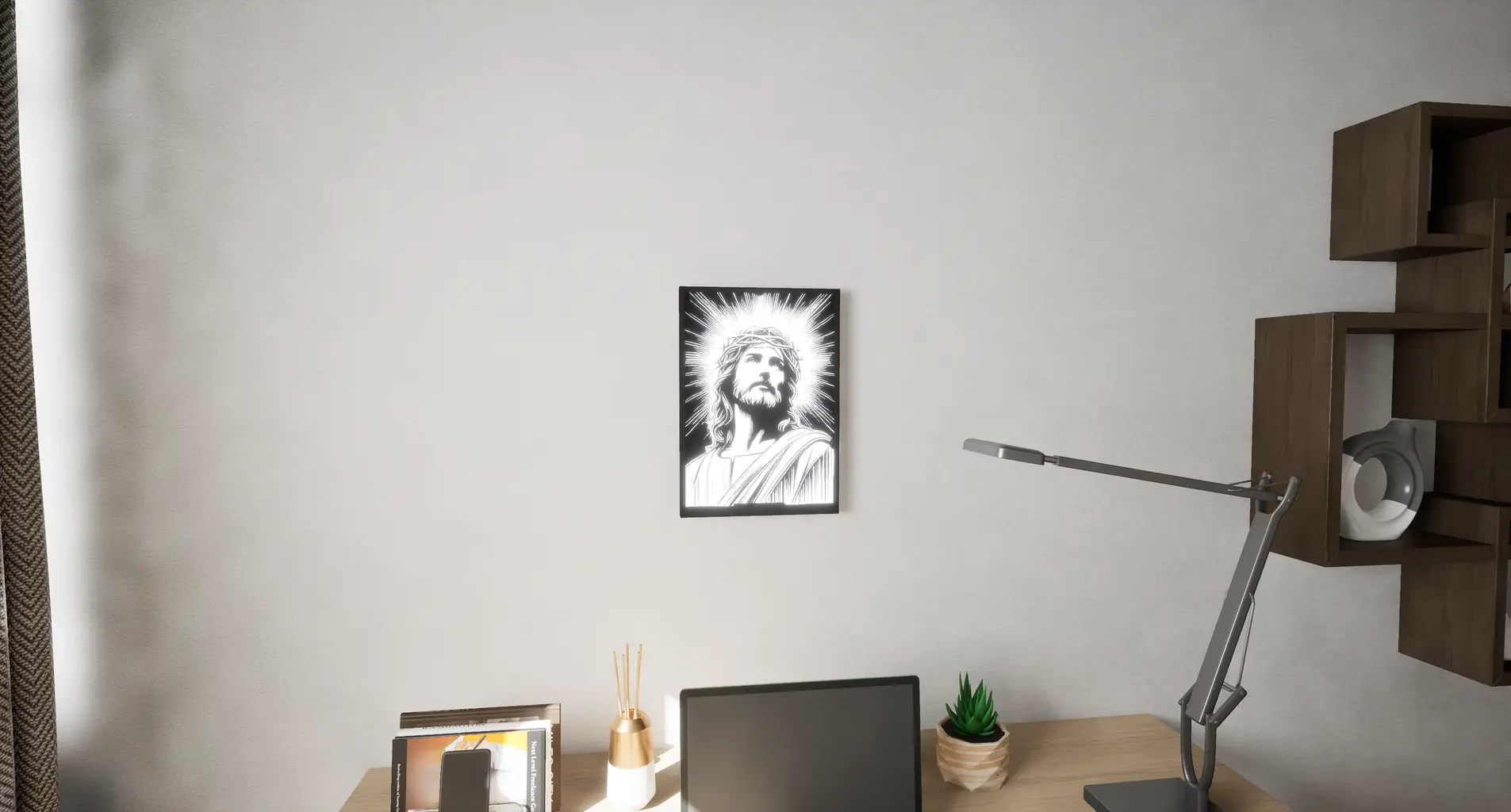 Quadro Iluminado: Paixão de Cristo miniatura 7